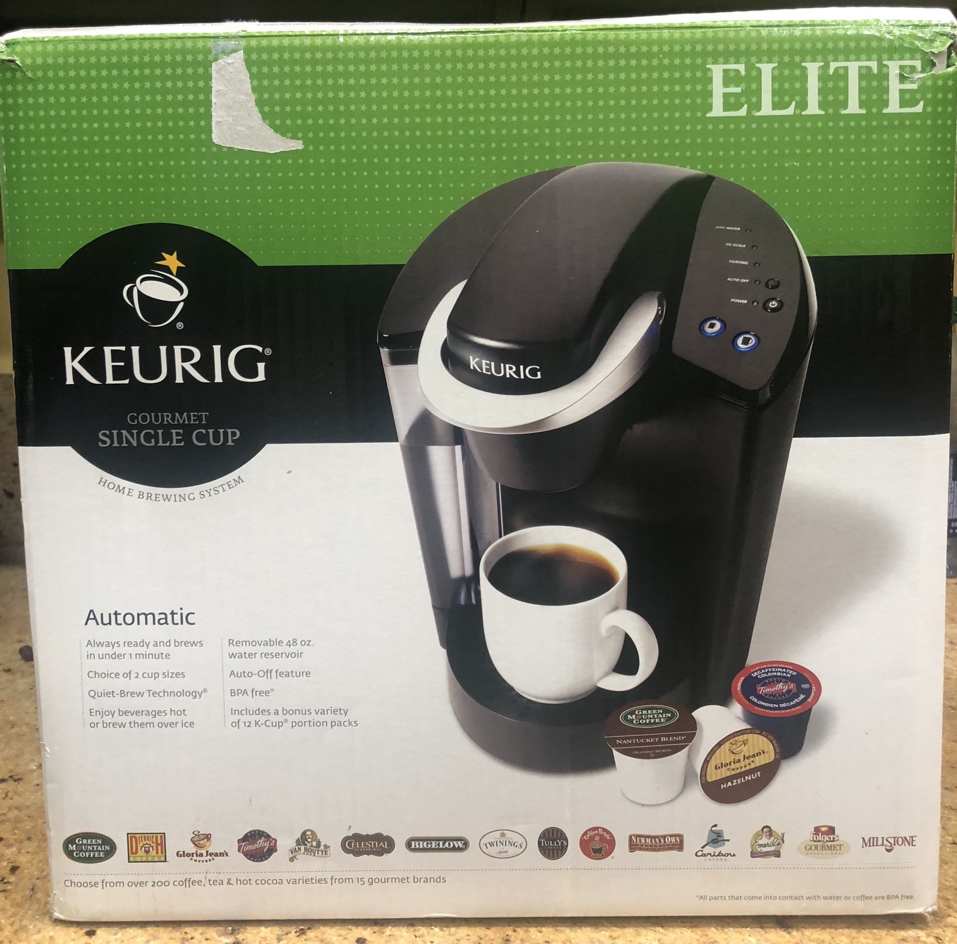 New coffee maker