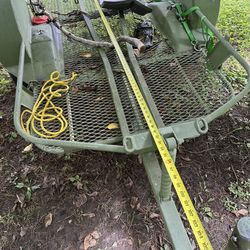 Trailer pour bicycle à gaz