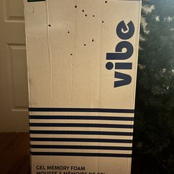 Gel foam king size mattress.