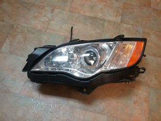 08 09 SUBARU OUTBACK DRIVER SIDE HEADLIGHT WITH ALL ACCESSORIES