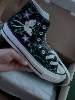 Hand made custom converse