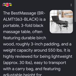 Portable Message Table 