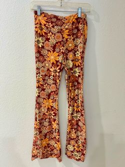Floral Flare Leggings Size Small