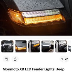 Morimoto XB LED Fender Lights: Jeep JL / Gladiator
