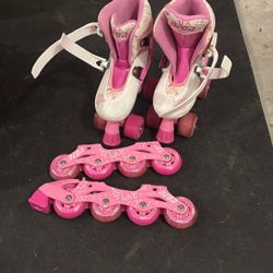 Girls 2-1 Roller Skates 