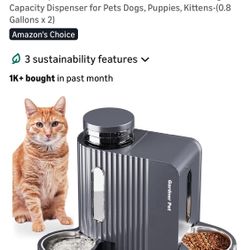GARDNER New Pet Auto Gravity Pet Food Feeder/Water Dispenser