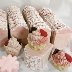 Handmade Cupcake Soaps