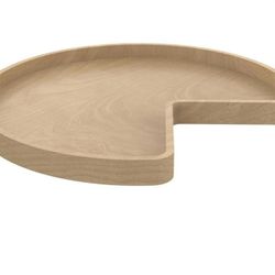 NEW Rev-A-Shelf 28” Maple Lazy Susan Kidney Shelf – Solid Wood