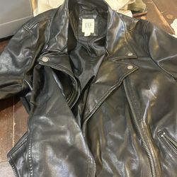 GAP leather jacket 