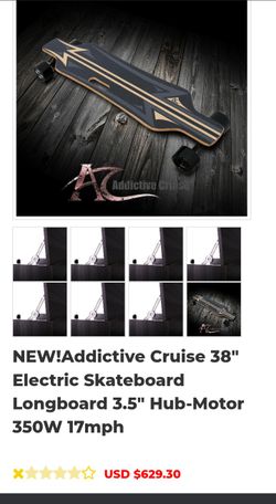 NEW!Addictive Cruise Electric Skateboard