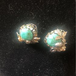 Turquoises Clip on earrings 
