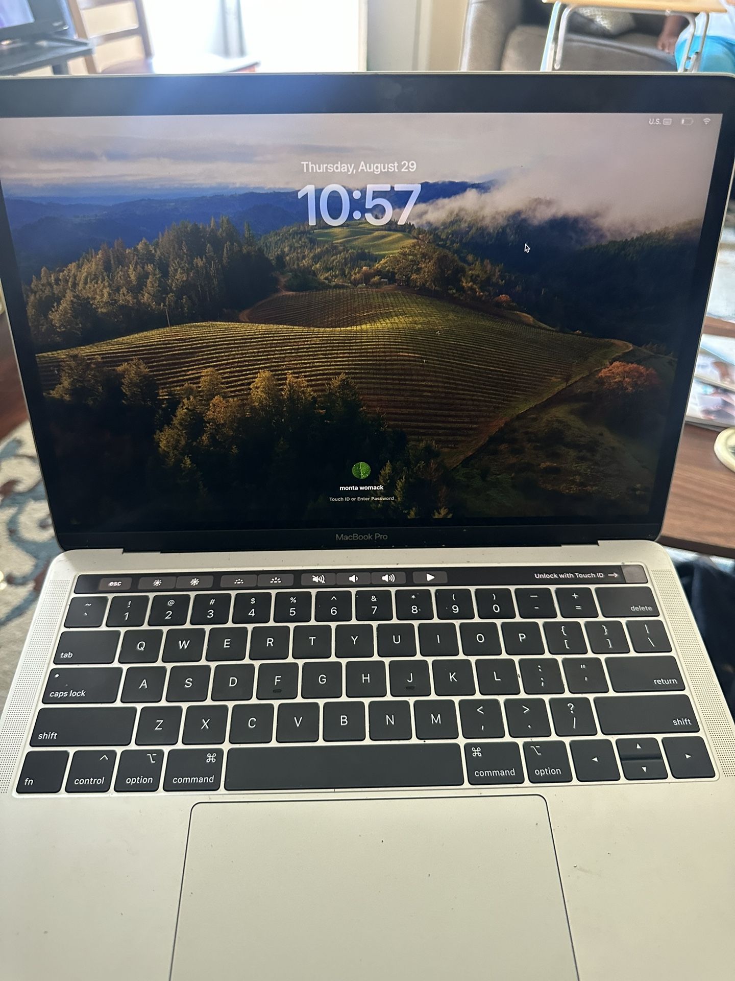 2019 MacBook Pro Touch Bar