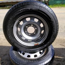 I Got #2.  215/70/R16 Wheels Firestone Destination LE3 