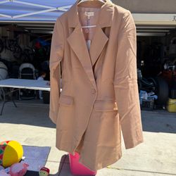 One piece blazer suit