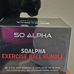 So Alpha Exercise Ball Bundle New In Box