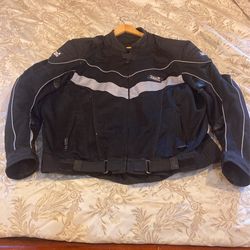 Tour master Mesh padded motorcycle jacket Sz 48