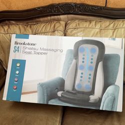 Brookstone S4 Shiatsu Massaging Seat Topper