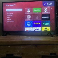 32” TCL ROKU SMART TV