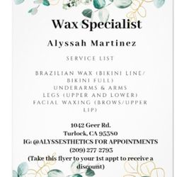 Wax Specialist 