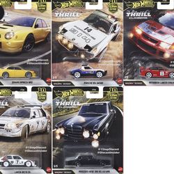 Hot Wheels 2026 Premium Car Culture Thrill Climbers (Set of 5)