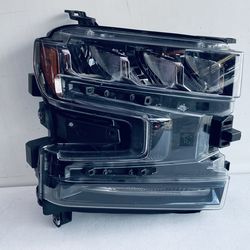 2019-2021 CHEVROLET SILVERADO 1500 RIGHT PASSENGER SIDE HEADLIGHT LED OEM