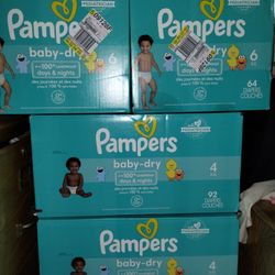 Pampers Size 4 And 6 