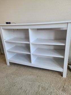 White TV Stand
