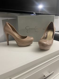 Jessica Simpson Heels Tan