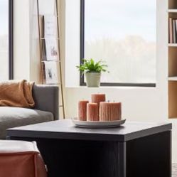 New! River Heights Square Wooden Coffee Table – Black (Studio McGee for Threshold)