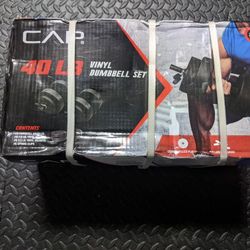 CAP brand 40lb dumbbell set