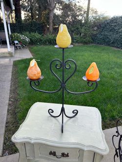 Wrought Iron Candelabra