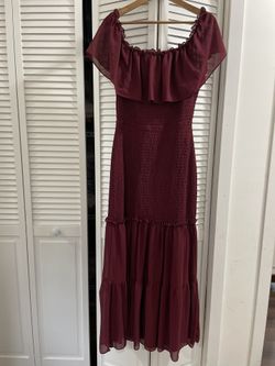 Baltic born Smocked Maxi Dress XL