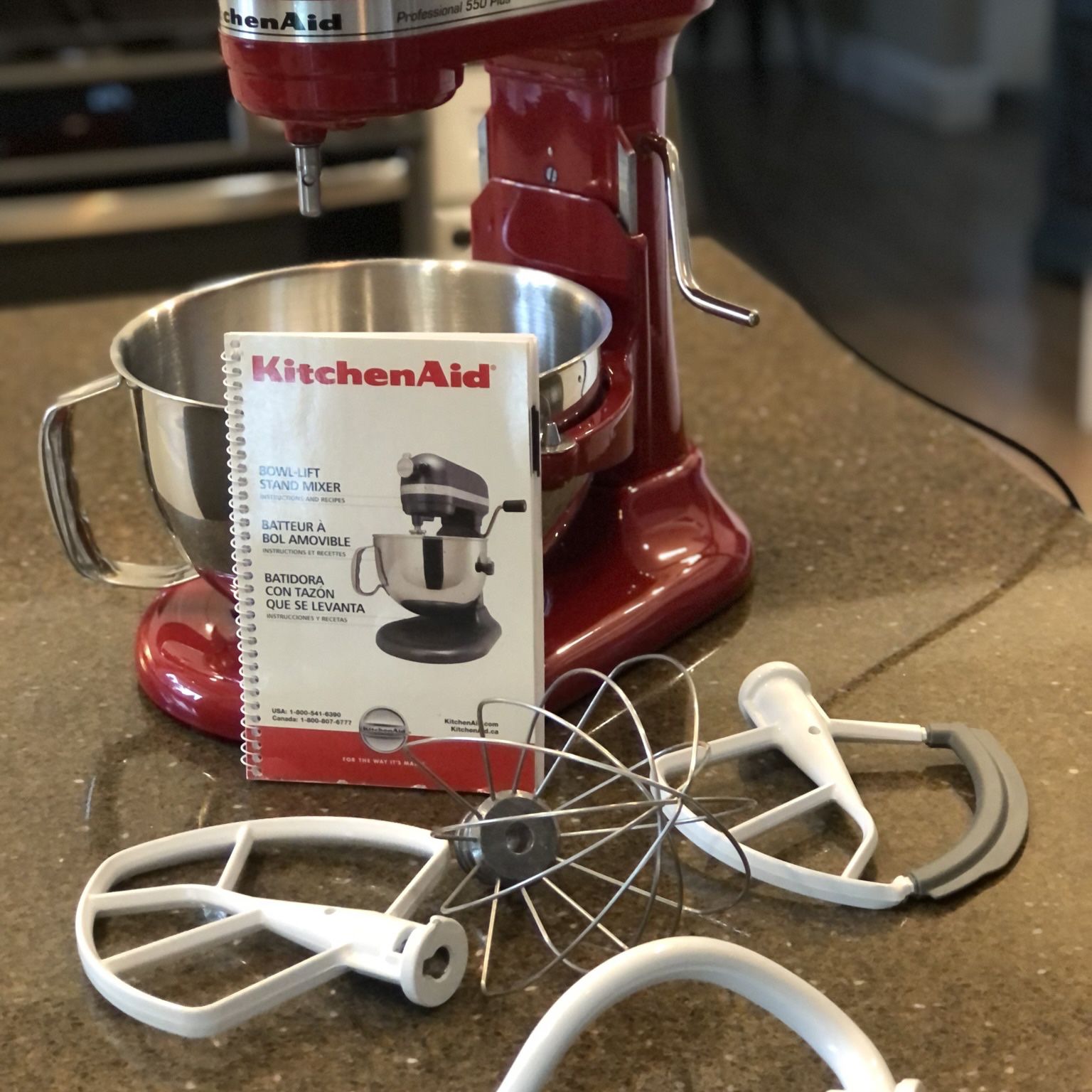 KitchenAid stand mixer attachment three-piece pasta roller cutter set for  Sale in Everett, WA - OfferUp