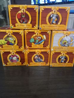 SpongeBob x One Piece Blind Box Figure Set of 7