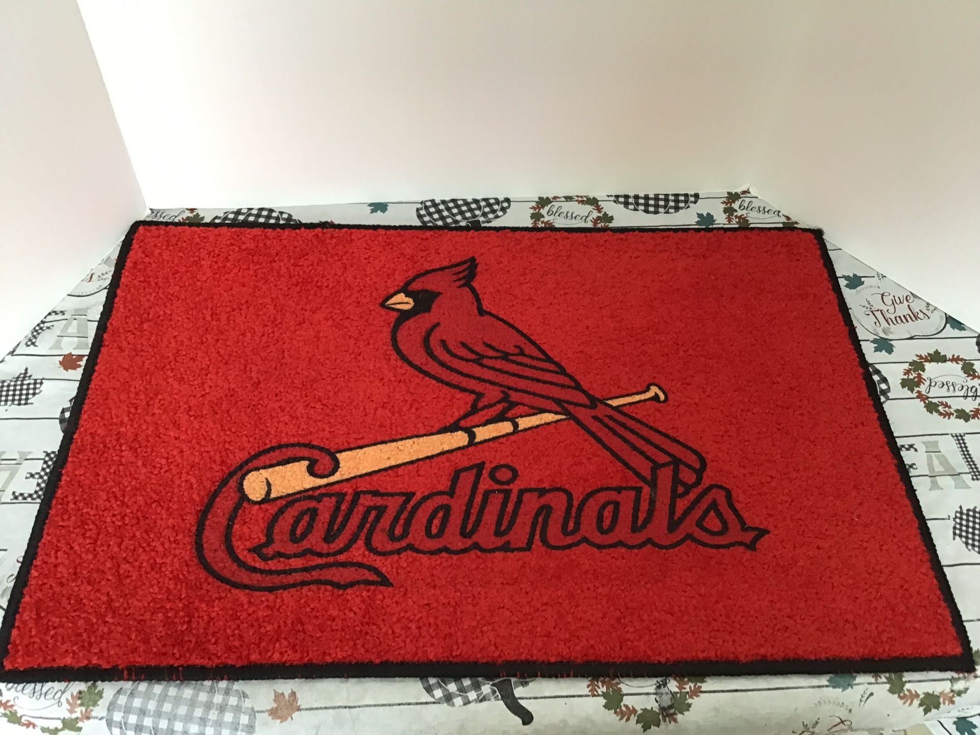 New Cardinals Doormat 27“ X 18“ Indoor Outdoor I have the blues mats also