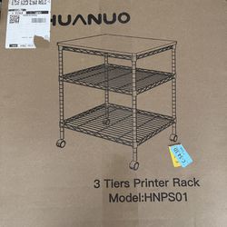 3-Tier Printer Rack, New, Still In Box