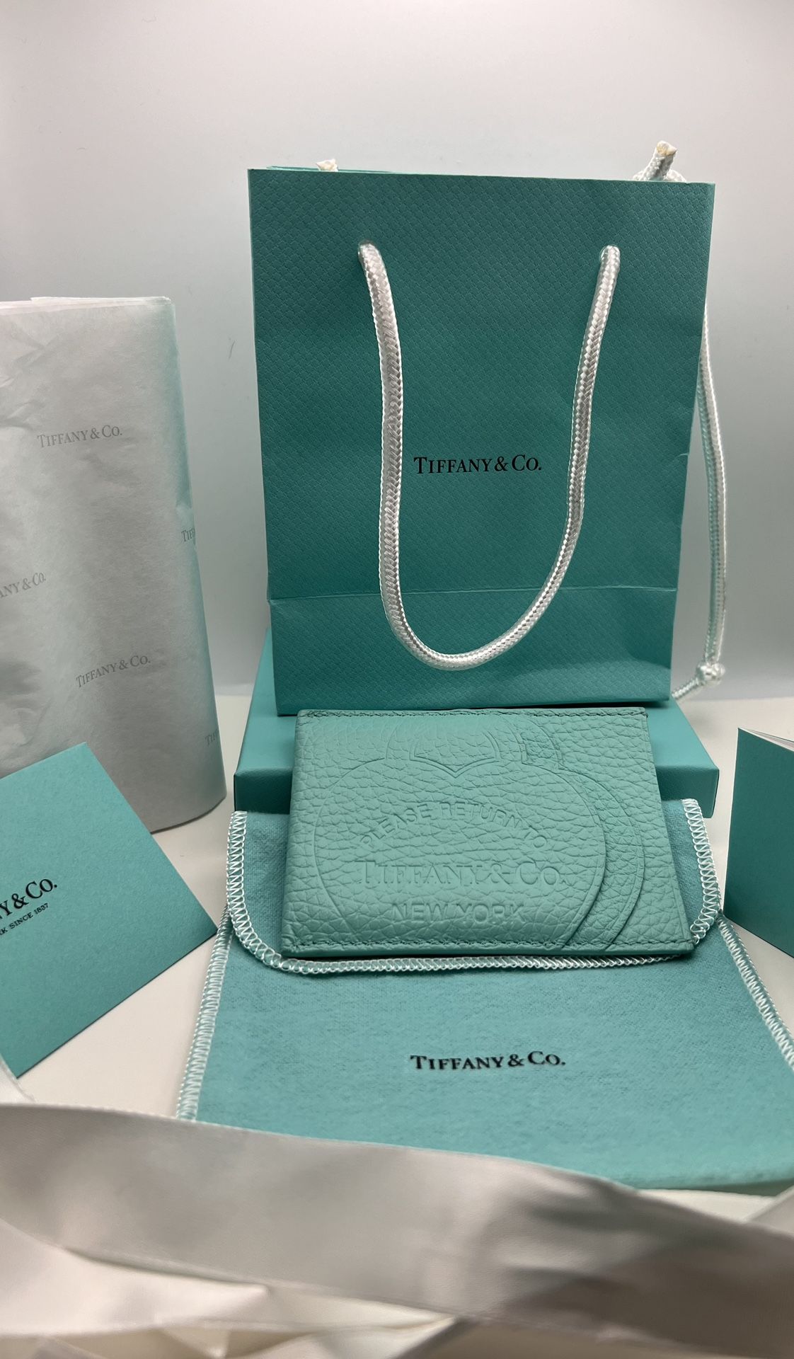 Return To Tiffany Card Case In Tiffany Blue