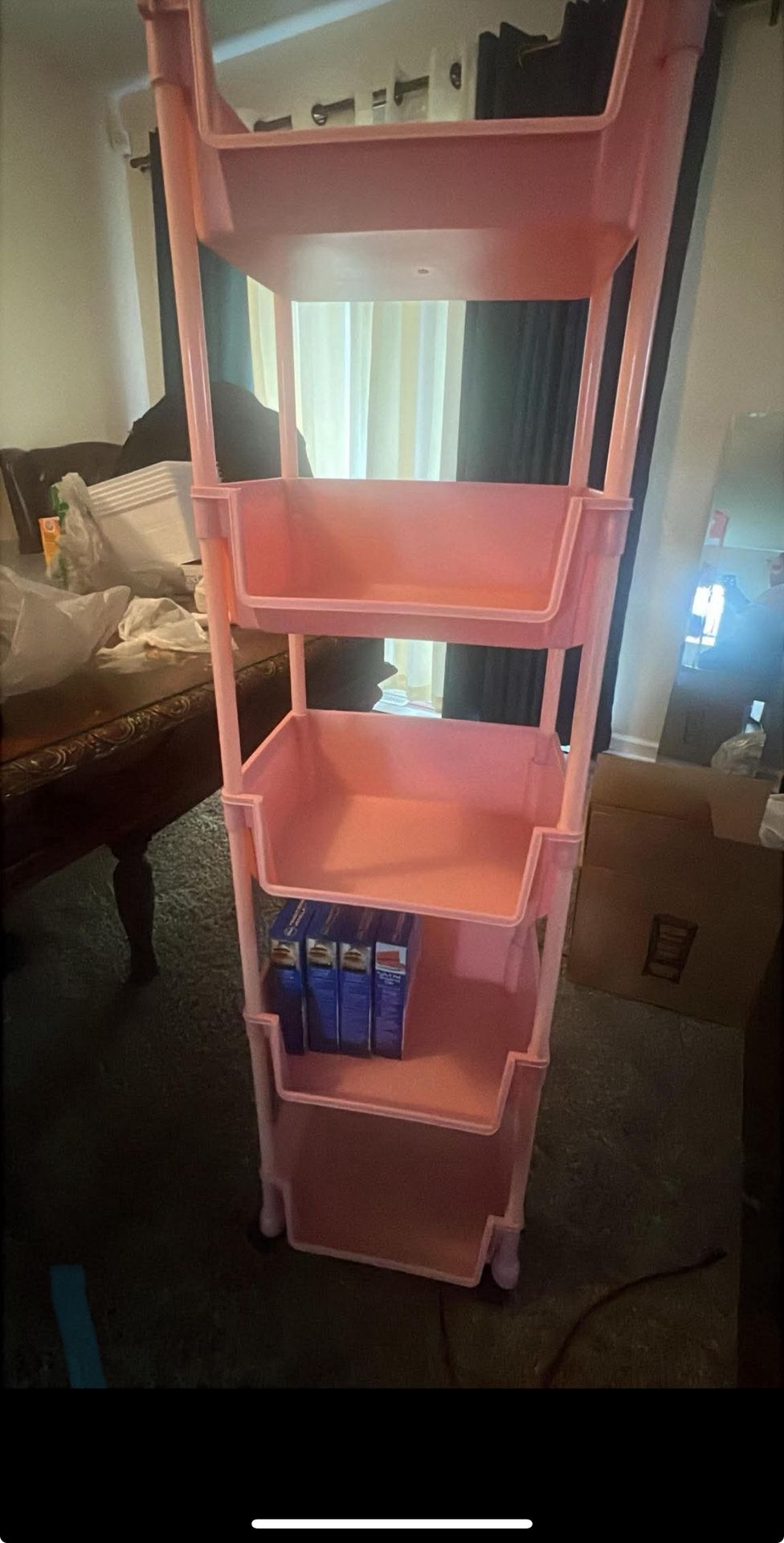 Brand New In Box PINK Storage Bins