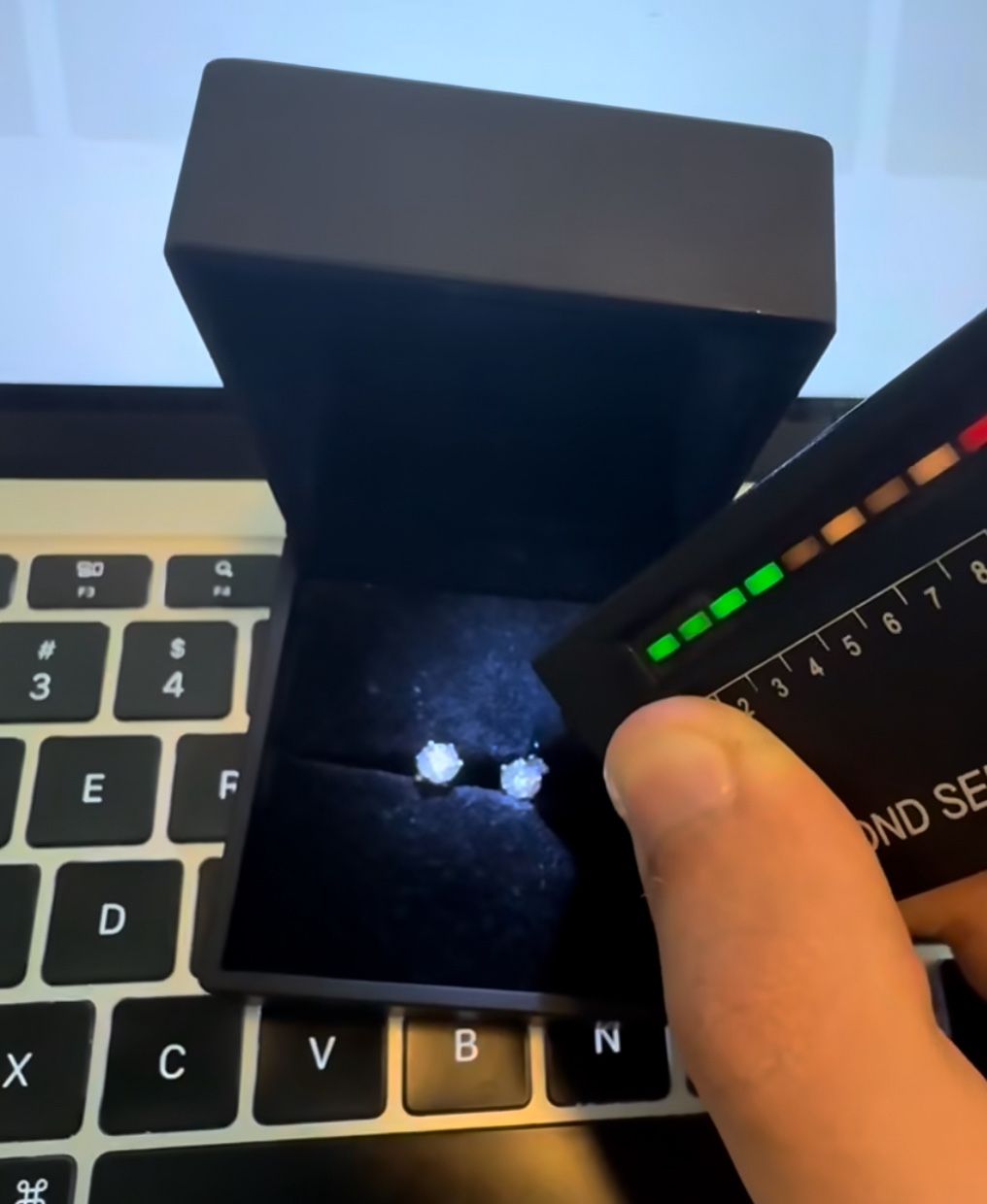 Brand new Diamond Stud Earrings