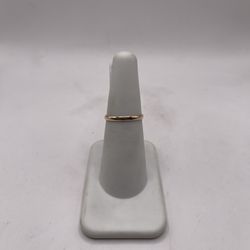 14kt Gold Engagement Style Band