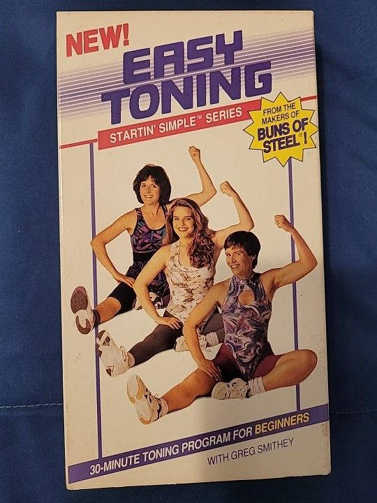 Easy Toning: Starting Simple Series By Greg Smithey VHS (1995) 