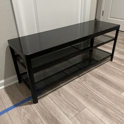 Metal And Glass Coffee Table or Media Console