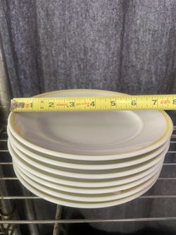 Williams Sonoma Brasserie Bread Plates Yellow Band Pick Up Today