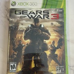 Gears Of War 3 For Microsoft Xbox 360 Video Game 