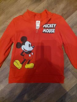 Super Cute Sz kids 7-8 Mickey shirt