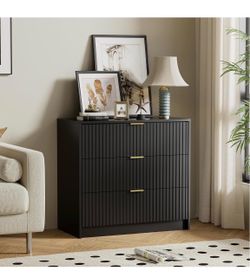Small 3 black drawer