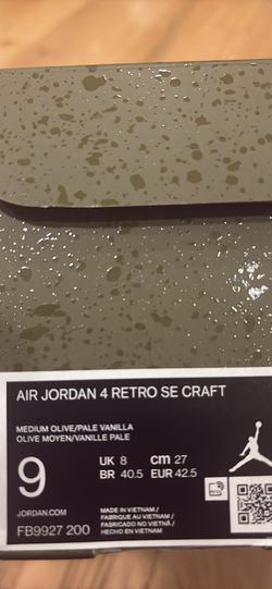 Air Jordan 4 Retro SE Craft