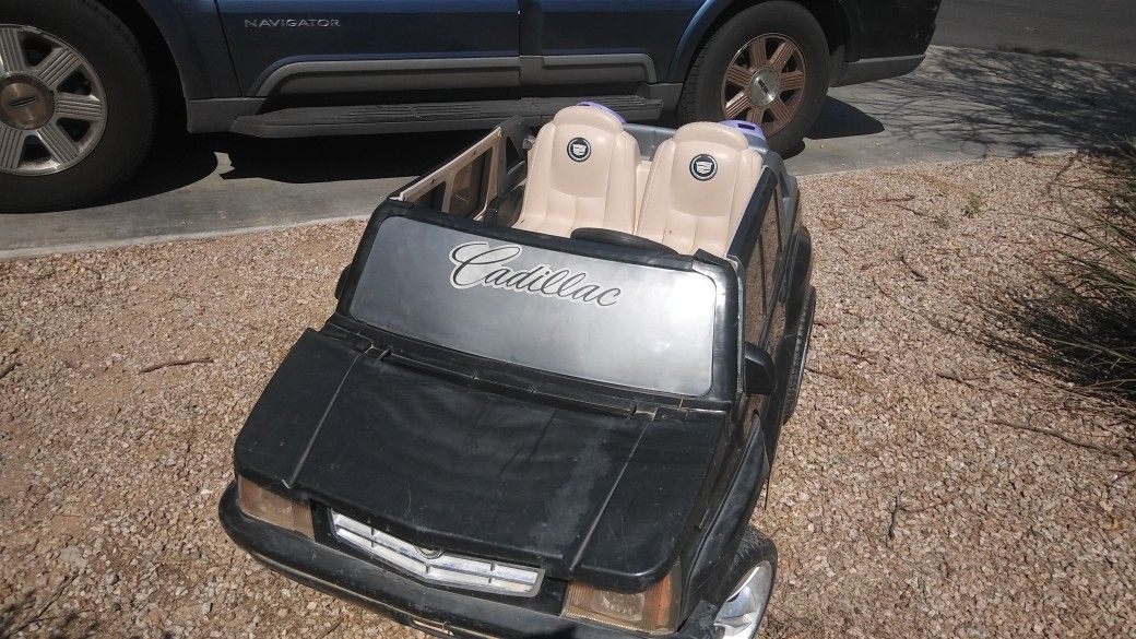 Fisher Price Cadillac Escalade Power Wheel