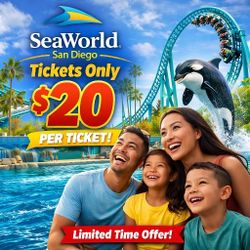 SeaWorld Tickets, Sea World Passes... Best Deal In Town