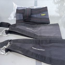 Perfect AB Strap Pair Like New Home Gym 